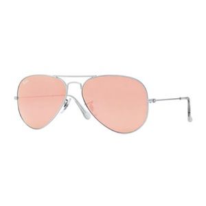 Rose Gold Ray Ban Aviators